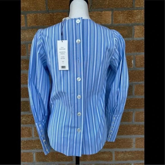 Veronica Beard Clarke Puff Sleeve Blouse NWT
size 2 - Picture 7 of 15